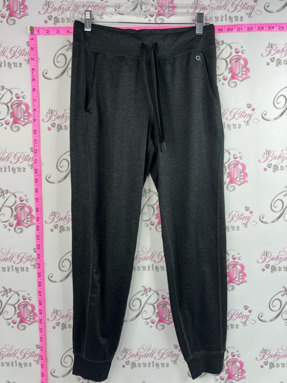 GAP fit sweatpants black Charcoal Gray Women's Jogger Track Pants